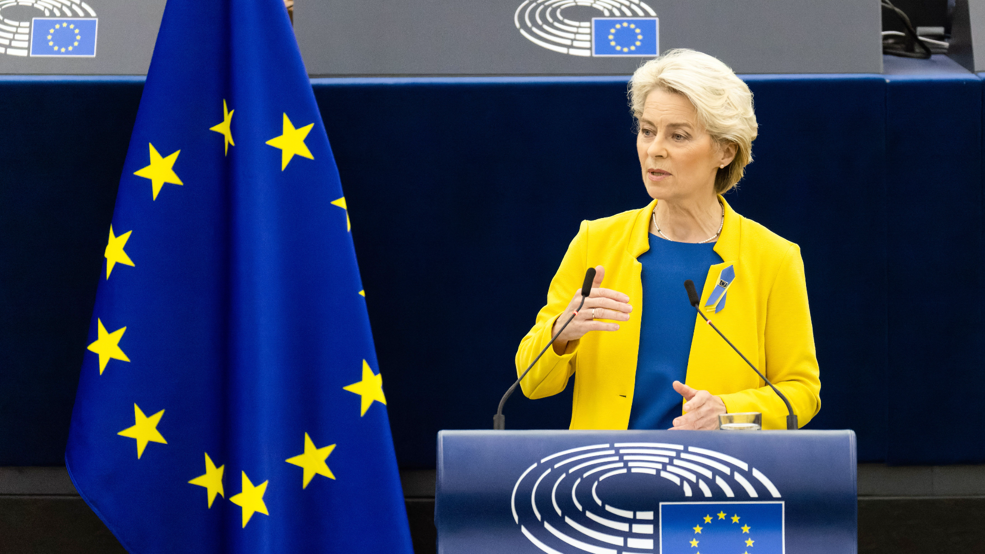 Von der Leyen thematisiert schwierige Lage der EU in Grundsatzrede